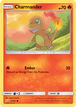 Charmander 12/181 Pokémon card from Team Up for sale at best price