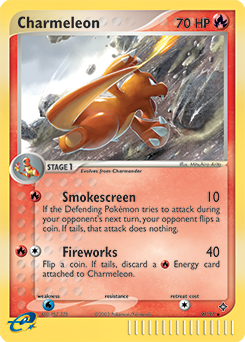 Carte Pokémon Holographique Secrète Reptincel 99/97 de la série Ex Dragon