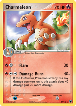 Carte Pokémon Reptincel 31/112 de la série Ex Rouge Feu Vert Feuille en vente au meilleur prix