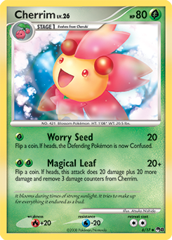 Carte Pokémon Cherrim 6/17 de la série POP 8 en vente au meilleur prix