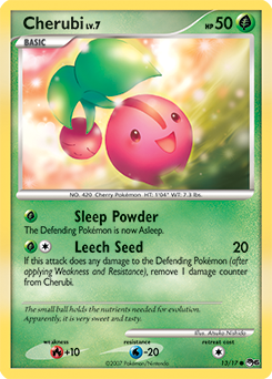 Cherubi 13/17 Pokémon card from POP 6 for sale at best price