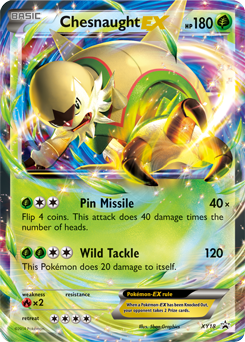 Chesnaught EX XY18 Pokémon card from XY Promos for sale at best price