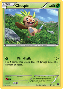 Chespin 12/146 Pokémon card from X&Y for sale at best price