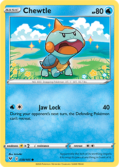 Chewtle 038/185 Pokémon card from Vivid Voltage for sale at best price