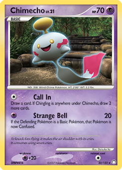 Chimecho 22/123 Pokémon card from Mysterious Treasures for sale at best price