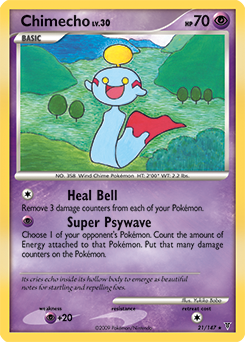 Chimecho 21/147 Pokémon card from Supreme Victors for sale at best price