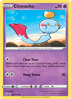 Chimecho 063/172 Pokémon card from Brilliant Stars for sale at best price