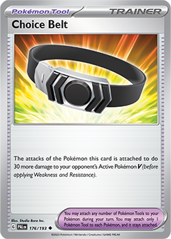 Choice Belt 176/193 Pokémon card from Paldea Evolved for sale at best price