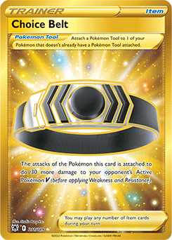 Choice Belt 211/189 Pokémon card from Astral Radiance for sale at best price