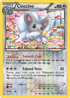 Carte Pokémon Cinccino RC19/RC25 de la série Legendary Treasures en vente au meilleur prix