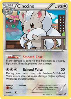 Cinccino 85/99 Pokémon card from Next Destinies for sale at best price