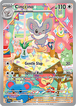 Cinccino 183/162 Pokémon card from Temporal Forces for sale at best price