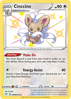 Cinccino SV094/SV122 Pokémon card from Shining Fates for sale at best price
