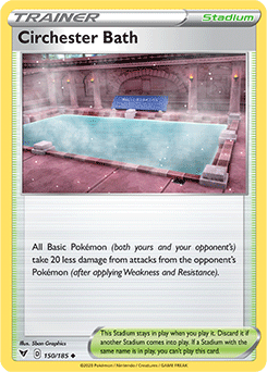 Circhester Bath 150/185 Pokémon card from Vivid Voltage for sale at best price