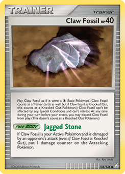 Claw Fossil 138/146 Pokémon card from Legends Awakened for sale at best price