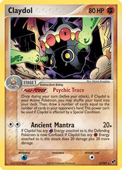 Carte Pokémon Holographique Rare Kaorine 5/107 de la série Ex Deoxys