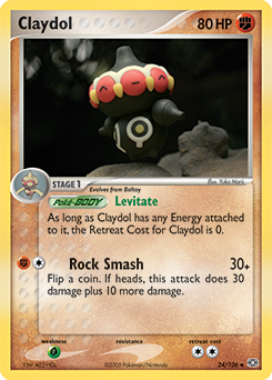 Claydol 24/106 Pokémon card from Ex Emerald for sale at best price