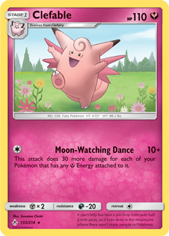 Clefable 133/214 Pokémon card from Unbroken Bonds for sale at best price