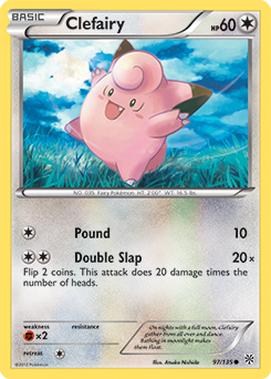 Clefairy 97/135 Pokémon card from Plasma Storm for sale at best price