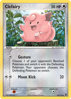 Clefairy 59/112 Pokémon card from Ex Fire Red Leaf Green for sale at best price