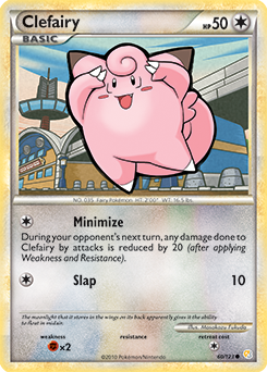 Clefairy 60/123 Pokémon card from HeartGold SoulSilver for sale at best price