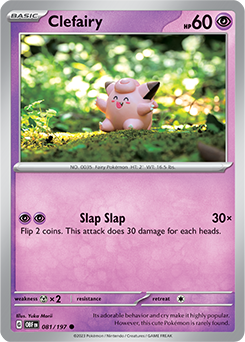 Clefairy 81/197 Pokémon card from Obsidian Flames for sale at best price