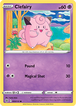 Clefairy 053/172 Pokémon card from Brilliant Stars for sale at best price