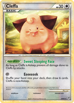 Cleffa 24/95 Pokémon card from Call of Legends for sale at best price