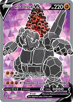 Coalossal V 173/185 Pokémon card from Vivid Voltage for sale at best price