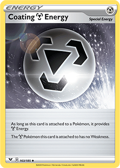 Coating Metal Energy 163/185 Pokémon card from Vivid Voltage for sale at best price