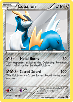 Cobalion 77/98 Pokémon card from Emerging Powers for sale at best price