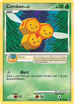 Combee 57/100 Pokémon card from Stormfront for sale at best price