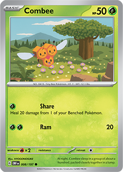 Combee 8/197 Pokémon card from Obsidian Flames for sale at best price