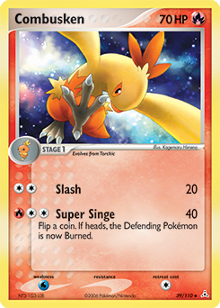 Combusken 39/110 Pokémon card from Ex Holon Phantoms for sale at best price
