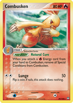 Combusken 29/108 Pokémon card from Ex Power Keepers for sale at best price