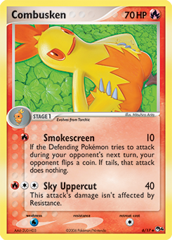 Combusken 6/17 Pokémon card from POP 4 for sale at best price