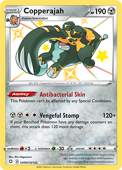 Copperajah SV091/SV122 Pokémon card from Shining Fates for sale at best price