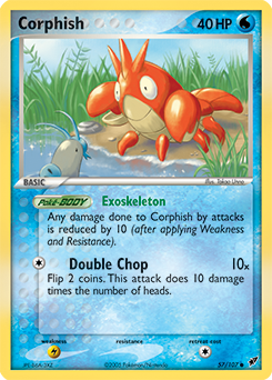 Carte Pokémon Écrapince 57/107 de la série Ex Deoxys en vente au meilleur prix