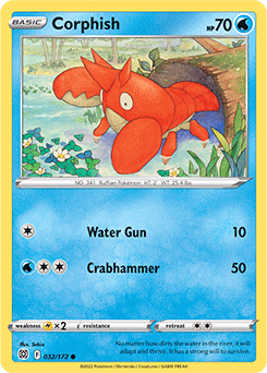 Corphish 032/172 Pokémon card from Brilliant Stars for sale at best price
