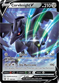 Corviknight V 109/163 Pokémon card from Battle Styles for sale at best price