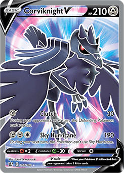 Corviknight V 156/163 Pokémon card from Battle Styles for sale at best price