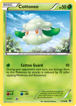 Cottonee 10/98 Pokémon card from Emerging Powers for sale at best price