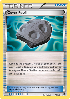 Cover Fossil 79/101 Pokémon card from Plasma Blast for sale at best price