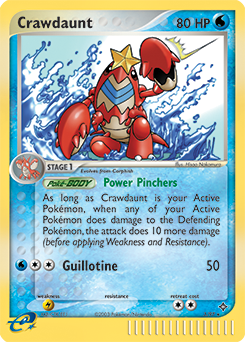 Crawdaunt 3/97 Pokémon card from Ex Dragon for sale at best price