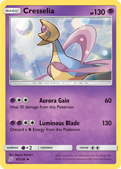 Cresselia 87/236 Pokémon card from Unified Minds for sale at best price