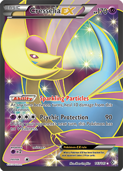 Cresselia EX 143/149 Pokémon card from Boundaries Crossed for sale at best price