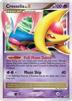 Cresselia LV.X 103/106 Pokémon card from Great Encounters for sale at best price