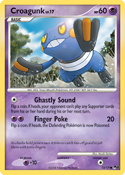 Croagunk 13/17 Pokémon card from POP 8 for sale at best price