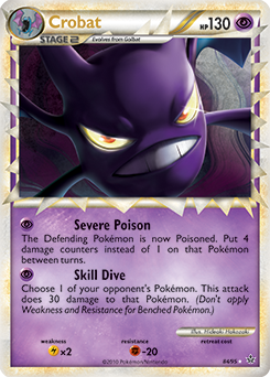 Crobat 84/95 Pokémon card from Unleashed for sale at best price