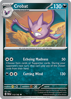 Crobat 112/182 Pokémon card from Paradox Rift for sale at best price